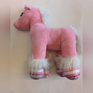 Build A Bear Candy Cane Swirl Unicorn Pink 18" 2018